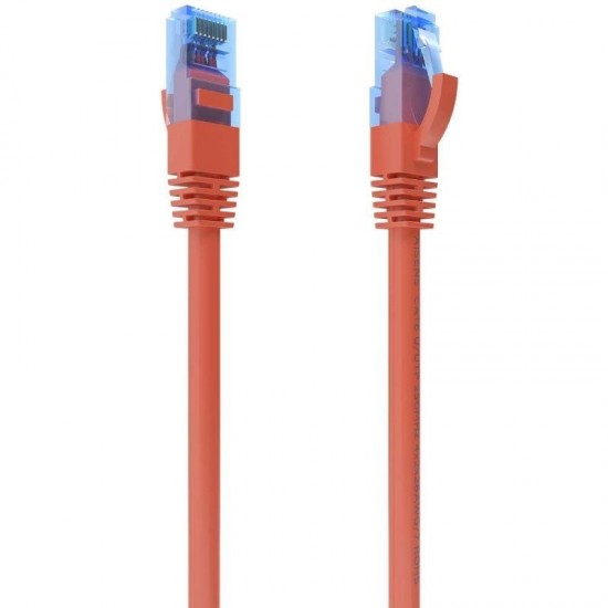 Cable de red rj45 awg26 cca utp aisens a135-0787 cat.6/ 50cm/ rojo