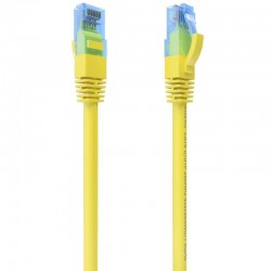 Cable de Red RJ45 AWG26 CCA UTP Aisens A135-0829 Cat.6/ 25cm/ Amarillo