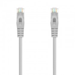 Cable de Red RJ45 AWG24 UTP Aisens A145-0555 Cat.6A/ LSZH/ 20m/ Gris