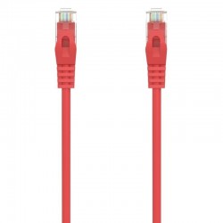 Cable de Red RJ45 AWG24 UTP Aisens A145-0562 Cat.6A/ LSZH/ 3m/ Rojo