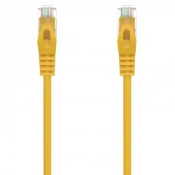 Cable de Red RJ45 AWG24 UTP Aisens A145-0565 Cat.6A/ LSZH/ 50cm/ Amarillo