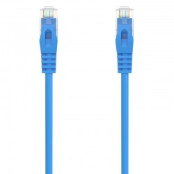 Cable de Red RJ45 AWG24 UTP Aisens A145-0572 Cat.6A/ LSZH/ 50cm/ Azul