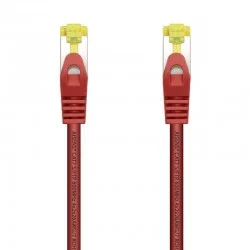 Cable de Red RJ45 SFTP Aisens A146-0468 Cat.7/ 25cm/ Rojo