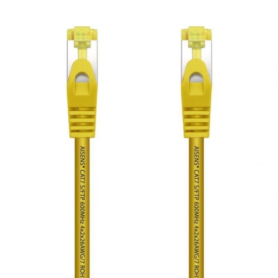 Cable de red rj45 sftp aisens a146-0475 cat.7/ 2m/ amarillo
