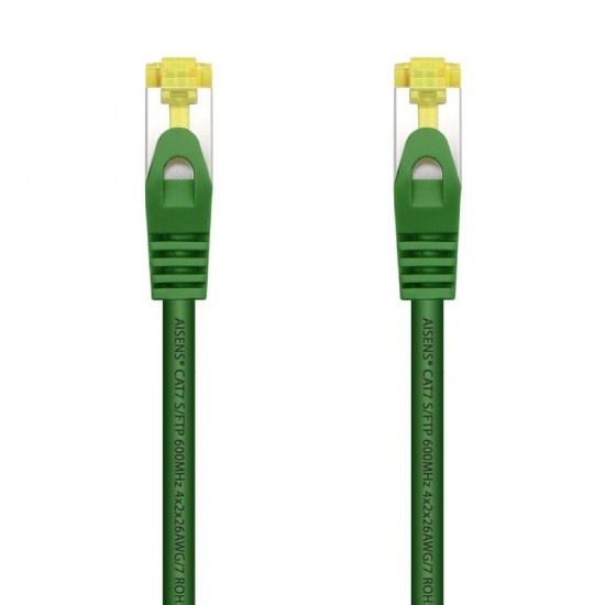 Cable de red rj45 sftp aisens a146-0483 cat.7/ 2m/ verde