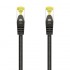 Cable de Red RJ45 SFTP Aisens A146-0484 Cat.7/ 25cm/ Negro