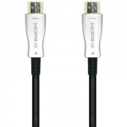 Cable HDMI 2.0 AOC 4K Aisens A148-0379/ HDMI Macho - HDMI Macho/ 30m/ Negro