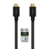 Cable HDMI 2.1 8K Aisens A150-0680/ HDMI Macho - HDMI Macho/ 5m/ Certificado/ Negro