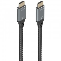 Cable HDMI 2.1 8K Aisens A150-0876/ HDMI Macho - HDMI Macho/ 5m/ Gris y Negro Cable HDMI 2.1 8K Aisens A150-0876/ HDMI Macho - HDMI Macho/ 5m/ Gris y Negro