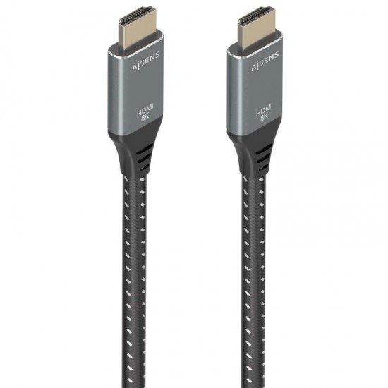 Cable hdmi 2.1 8k aisens a150-0876/ hdmi macho - hdmi macho/ 5m/ gris y negro Cable hdmi 2.1 8k aisens a150-0876/ hdmi macho - hdmi macho/ 5m/ gris y negro