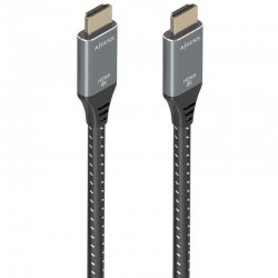 Cable HDMI 2.1 8K Aisens A150-0878/ HDMI Macho - HDMI Macho/ 10m/ Gris y Negro Cable HDMI 2.1 8K Aisens A150-0878/ HDMI Macho - HDMI Macho/ 10m/ Gris y Negro