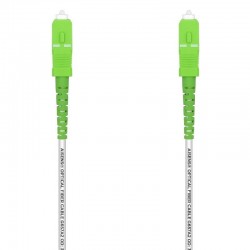 Cable de Fibra Óptica G657A2 3.0 Aisens A152-0499/ LSZH/ 15m/ Blanco