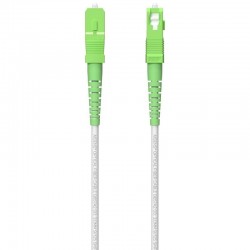 Cable de Fibra Óptica G657A2 3.0 9/125 SMF Aisens A152-0616/ LSZH/ 80m/ Blanco