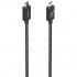 Cable USB 4.0 Tipo-C Aisens A156-0866/ USB Tipo-C Macho - USB Tipo-C Macho/ Hasta 240W/ 40Gbps/ 50cm/ Gris