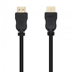 Cable HDMI 1.4 14+1 CCS Aisens A119-0528/ HDMI Macho - HDMI Macho/ 1m/ Negro
