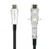 Cable HDMI 2.0 AOC 4K Desmontable Aisens A148-0512/ HDMI Macho / D Macho - HDMI Macho/ 30m/ Negro