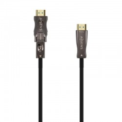 Cable HDMI 2.1 AOC 8K Desmontable Aisens A153-0645/ HDMI Macho / D Macho - HDMI Macho/ 20m/ Negro Cable HDMI 2.1 AOC 8K Desmontable Aisens A153-0645/ HDMI Macho / D Macho - HDMI Macho/ 20m/ Negro
