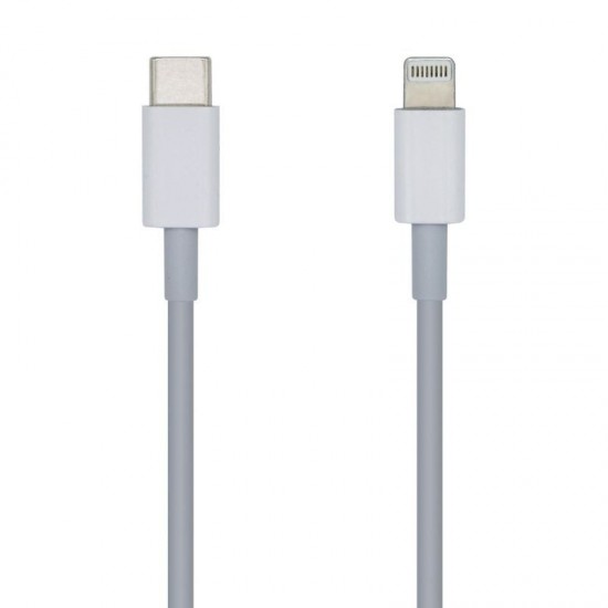 Cable usb 2.0 tipo-c lightning aisens a102-0441/ lightning macho - usb tipo-c macho/ 480mbps/ 20cm/ blanco Cable usb 2.0 tipo-c lightning aisens a102-0441/ lightning macho - usb tipo-c macho/ 480mbps/ 20cm/ blanco
