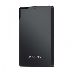 Caja Externa para Disco Duro de 2.5' Aisens ASE-2520B/ USB 3.1/ Sin tornillos