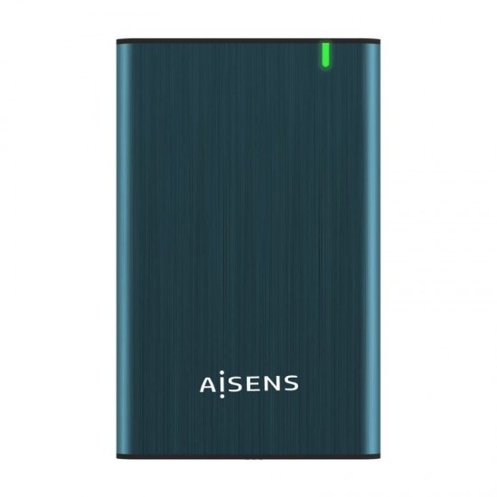 Caja externa para disco duro de 2.5' aisens ase-2525pb/ usb 3.0/ sin tornillos