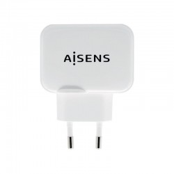 Cargador de Pared Aisens A110-0439/ 2xUSB/ 17W Cargador de Pared Aisens A110-0439/ 2xUSB/ 17W
