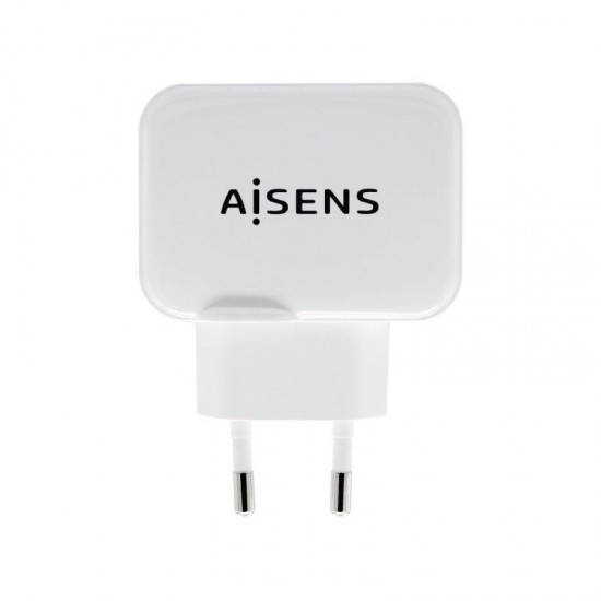 Cargador de pared aisens a110-0439/ 2xusb/ 17w Cargador de pared aisens a110-0439/ 2xusb/ 17w