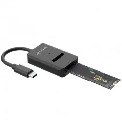 Dock USB Tipo-C para SSD M2 SATA/NVMe Aisens ASUC-M2D011-BK/ Negro Dock USB Tipo-C para SSD M2 SATA/NVMe Aisens ASUC-M2D011-BK/ Negro