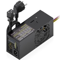 Fuente de Alimentación TFX Aisens ASPC-500TFX-PSEBK/ 500W/ Ventilador 8cm Fuente de Alimentación TFX Aisens ASPC-500TFX-PSEBK/ 500W/ Ventilador 8cm