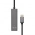 Hub USB Tipo-C Aisens A109-0403/ 4xUSB/ Gris