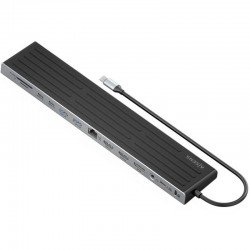 Docking USB Tipo-C Aisens ASUC-13P042-GR/ 2xUSB Tipo-C/ 1xUSB Tipo-C PD/ 2xUSB/ 2xHDMI/ 1xDisplayPort/ 1xLector de Tarjetas/ 1xJack 3.5mm/ 1xRJ45/Gris Docking USB Tipo-C Aisens ASUC-13P042-GR/ 2xUSB Tipo-C/ 1xUSB Tipo-C PD/ 2xUSB/ 2xHDMI/ 1xDisplayPort/ 1xLector de Tarjetas/ 1xJack 3.5mm/ 1xRJ45/Gris
