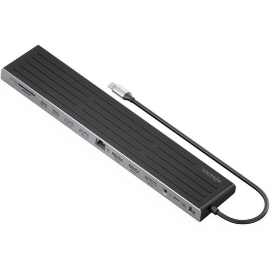 Docking usb tipo-c aisens asuc-13p042-gr/ 2xusb tipo-c/ 1xusb tipo-c pd/ 2xusb/ 2xhdmi/ 1xdisplayport/ 1xlector de tarjetas/ Docking usb tipo-c aisens asuc-13p042-gr/ 2xusb tipo-c/ 1xusb tipo-c pd/ 2xusb/ 2xhdmi/ 1xdisplayport/ 1xlector de tarjetas/