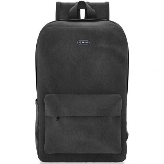 Mochila aisens asbg-bp080-bk para portátiles hasta 15.6'/ negro
