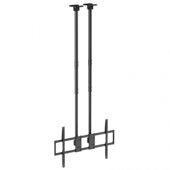 Soporte de techo inclinable/ giratorio/ nivelable aisens ct120tle-395 para tv de 60-120'/ hasta 120kg