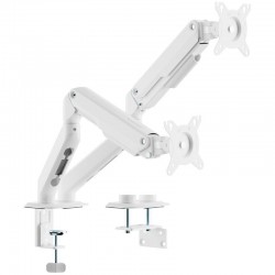 Soporte de Mesa con Contrapeso para 2 Monitores Aisens DT32TSR-439/ Giratorio/ Inclinable/ hasta 9kg