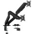 Soporte de Mesa con Contrapeso para 2 Monitores Aisens DT32TSR-451/ Giratorio/ Inclinable/ hasta 9kg