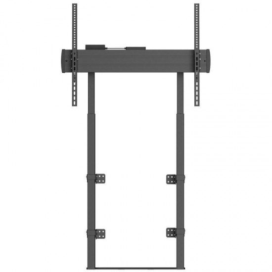 Soporte de suelo y pared motorizado/ inclinable/ giratorio aisens fwf100e-269 para tv de 55-100'/ hasta 50kg