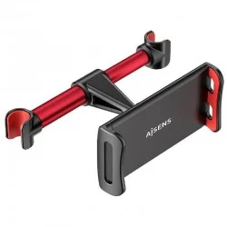 Soporte de Smartphone para Coche/Tablet Aisens MSC1P-105/ Negro y Rojo Soporte de Smartphone para Coche/Tablet Aisens MSC1P-105/ Negro y Rojo