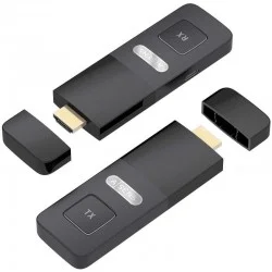 Adaptador/Transmisor de vídeo inalámbrico HDMI Aisens ASWL-H2K30M001-BK