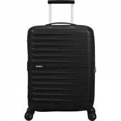 Maleta de Cabina American Tourister FastForward Spinner Expansible 55cm/ 55x40x23cm/ 4 Ruedas/ Negro