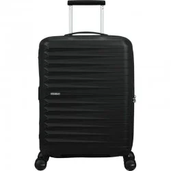 Maleta de Cabina American Tourister FastForward Spinner Expansible 55cm/ 55x40x23cm/ 4 Ruedas/ Negro