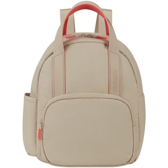 Mochila american tourister puffypop s/ capacidad 8.5l/ beige