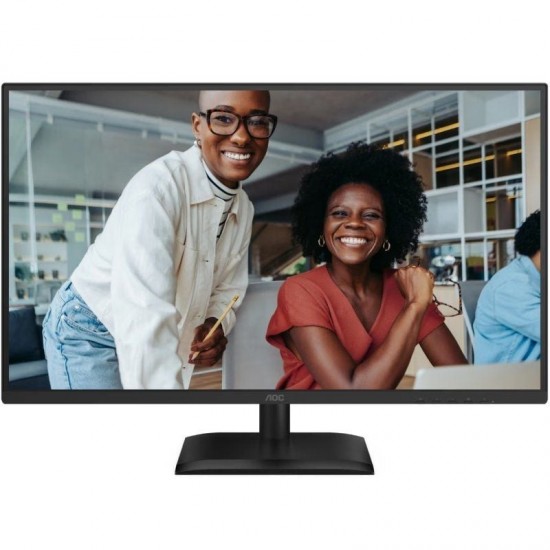 Monitor profesional aoc 27e4u 27'/ full hd/ multimedia/ regulable en altura/ negro