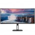 Monitor Profesional Ultrapanorámico Curvo AOC CU34V5C/BK 34'/ WQHD/ Multimedia/ Negro