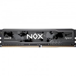 Memoria RAM Apacer NOX 16GB/ DDR5/ 6000MHz/ 1.25V/ CL38/ DIMM Memoria RAM Apacer NOX 16GB/ DDR5/ 6000MHz/ 1.25V/ CL38/ DIMM