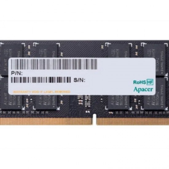 Memoria ram apacer es.16g2v.gnh 16gb/ ddr4/ 2666mhz/ 1.2v/ cl19/ sodimm