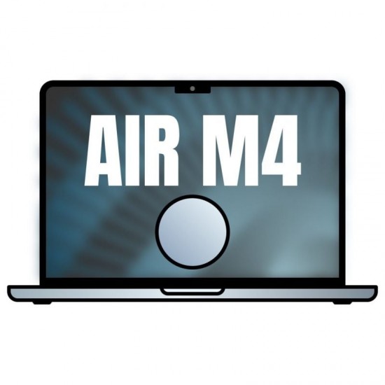 Apple macbook air 15,3'/ m4 10-core cpu/ 16gb/ 256gb ssd/ 10-core gpu/ azul cielo