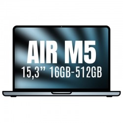 Apple Macbook Air 15,3'/ M5 10-Core CPU/ 16GB/ 512GB SSD/ 10-Core GPU/ Azul Apple Macbook Air 15,3'/ M5 10-Core CPU/ 16GB/ 512GB SSD/ 10-Core GPU/ Azul