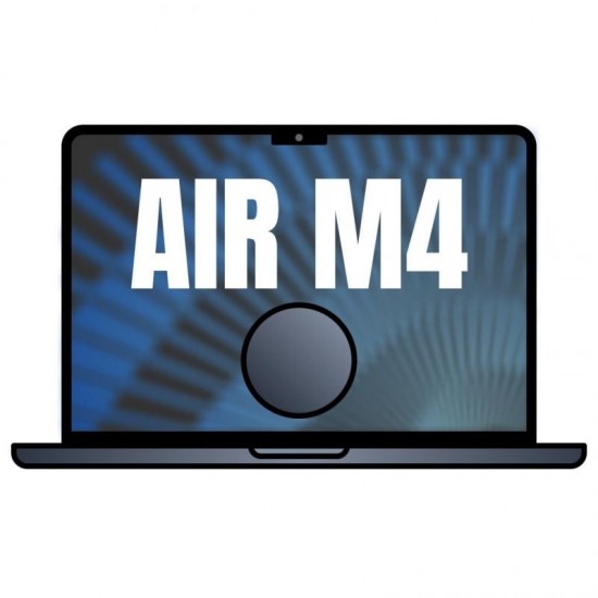 Apple macbook air 13,6'/ m4 10-core cpu/ 16gb/ 256gb ssd/ 8-core gpu/ medianoche Apple macbook air 13,6'/ m4 10-core cpu/ 16gb/ 256gb ssd/ 8-core gpu/ medianoche