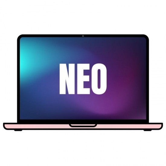 Apple macbook neo 13'/ a18 pro 6-core cpu/ 8gb/ 512gb ssd/ 5-core gpu/ touch-id/ rosa nube