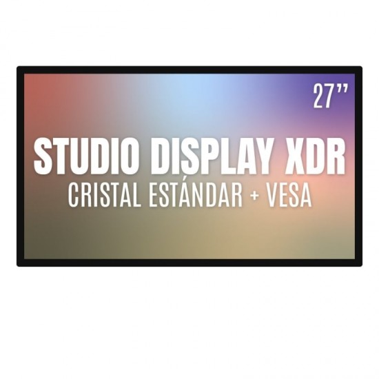 Apple studio display xdr 27'/ cristal estándar / vesa